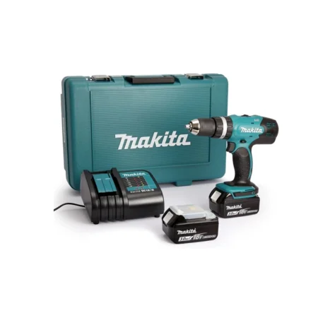 Makita DDF453RFE 13mm Rechargeable Cordless Drill Driver LXT