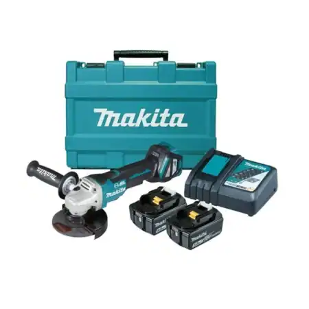 Makita DGA517RTE 125MM 5" Cordless Angle Grinders