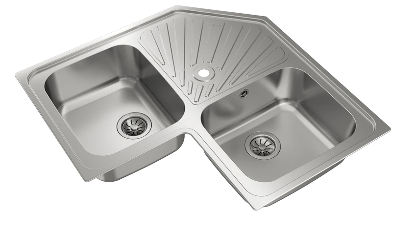 Teka Angular 2B Inset stainless steel sink 10118005 - Image 3