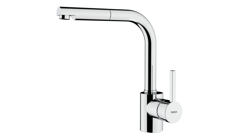 Teka Single Lever Kitchen Tap with pull-out shower 239381200
