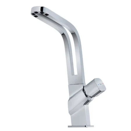 Teka Single Lever Kitchen Tap with revolutionary open spout concept