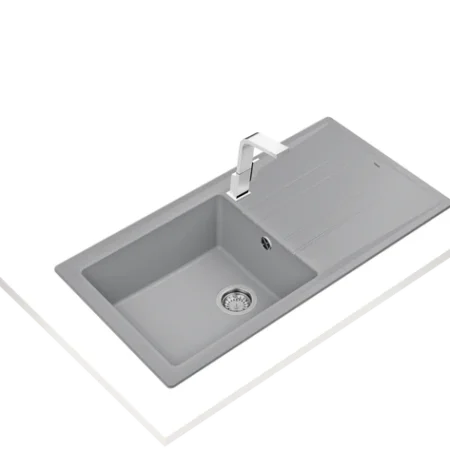 Teka Inset Tegranite Sink with one bowl and one drainer