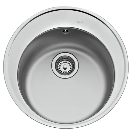 Teka Inset sink made of stainless steel, 45 cm, Round