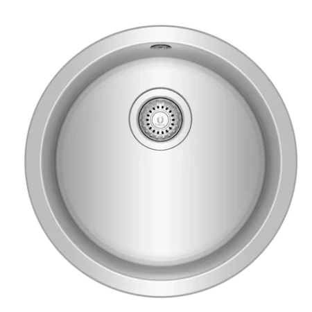 Teka 2-in-1 installation stainless steel sink with matt finish