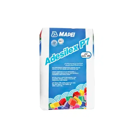 Mapei 25Kg Adesilex P7 Adhesive For Ceramic Porcelain Tiles White