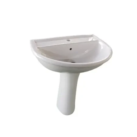 Hella Wash Basin With Full Pedestal 57 Cm