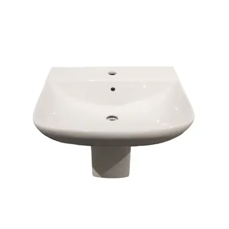 Tessa Half Pedestal Wash Basin Faucini