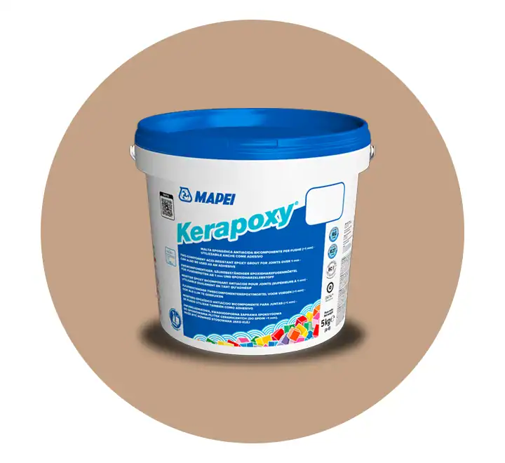 Mapei Kerapoxy N141 Epoxy Grout Caramel 5 Kg