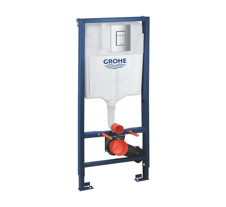 3877200F Grohe Wall Hung Concealed Tank 3877200F Rapid SL 3-in-1 Set for WC