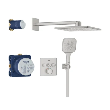 Grohe Grohtherm SmartControl Concealed Shower System 310 Cube (34864DC0)