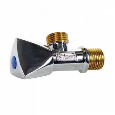 Raktherm 1/2" Angle Valve V6 Triangle Silver