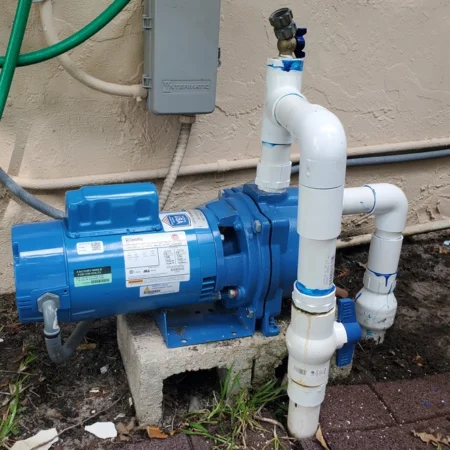 Domestic High Capacity Pump Installation