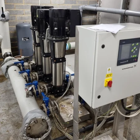 Multi-stage Booster System Installation