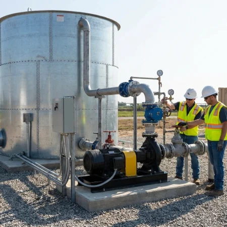 Pump and Tank System Installation