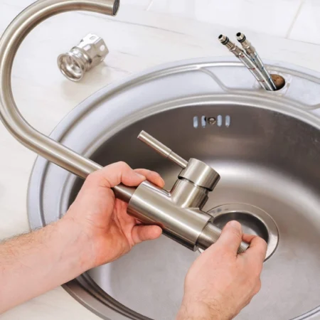 Sink and Mixer Combo Installation